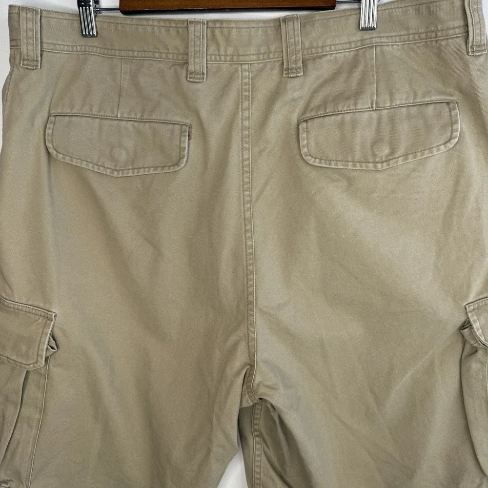 VTG Polo‎ Jeans Co Ralph Lauren Military Surplus Cargo Shorts Mens 40x10 Beige